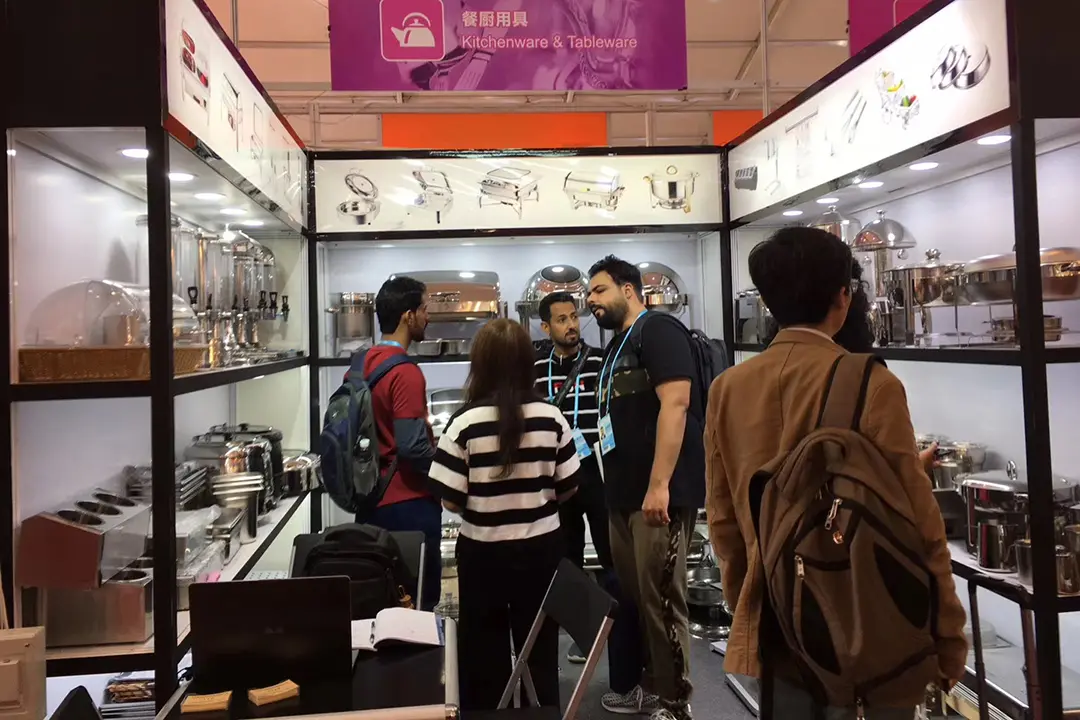 Jiangmen Lingsheng Kitchenware Shines at the 135th Canton Fair in April 2024