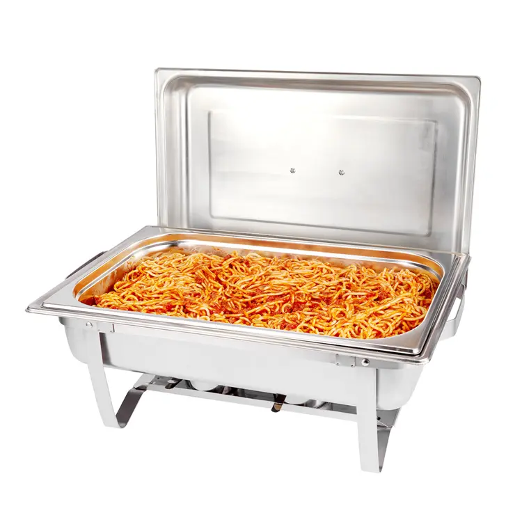 9QT stainless steel hotel buffet chafing dish (4)